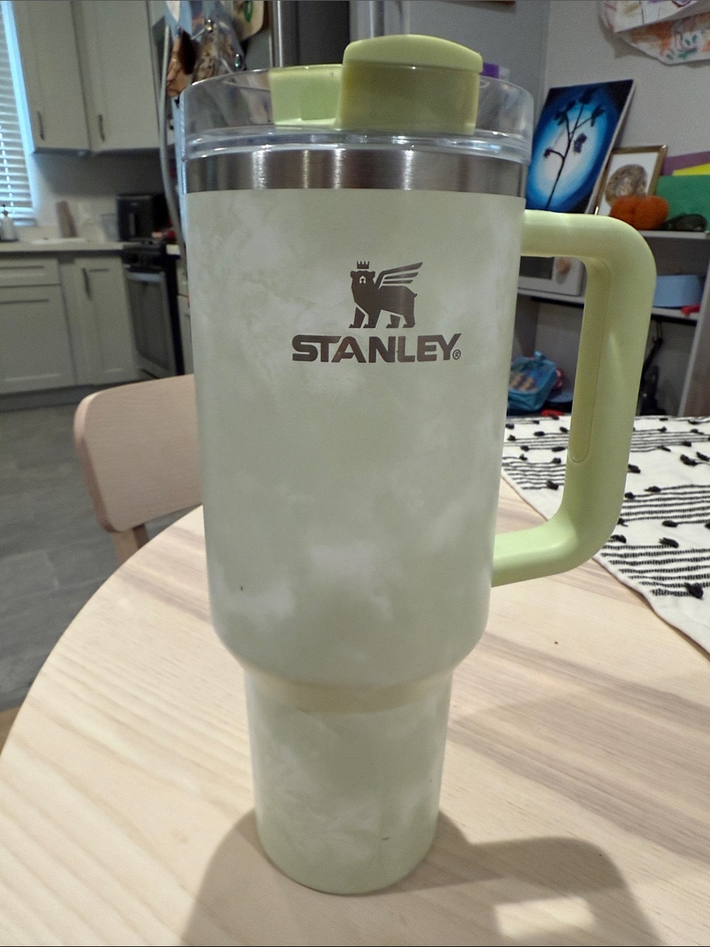 Green Tie Dye 40oz Quencher H2.0